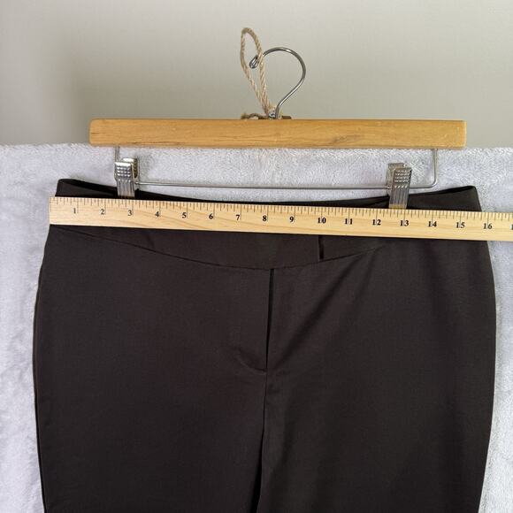 J Jill Walnut Brown Dress Pants Size 6 NWT Formal Business Casual Straight Fit - Picture 2 of 14